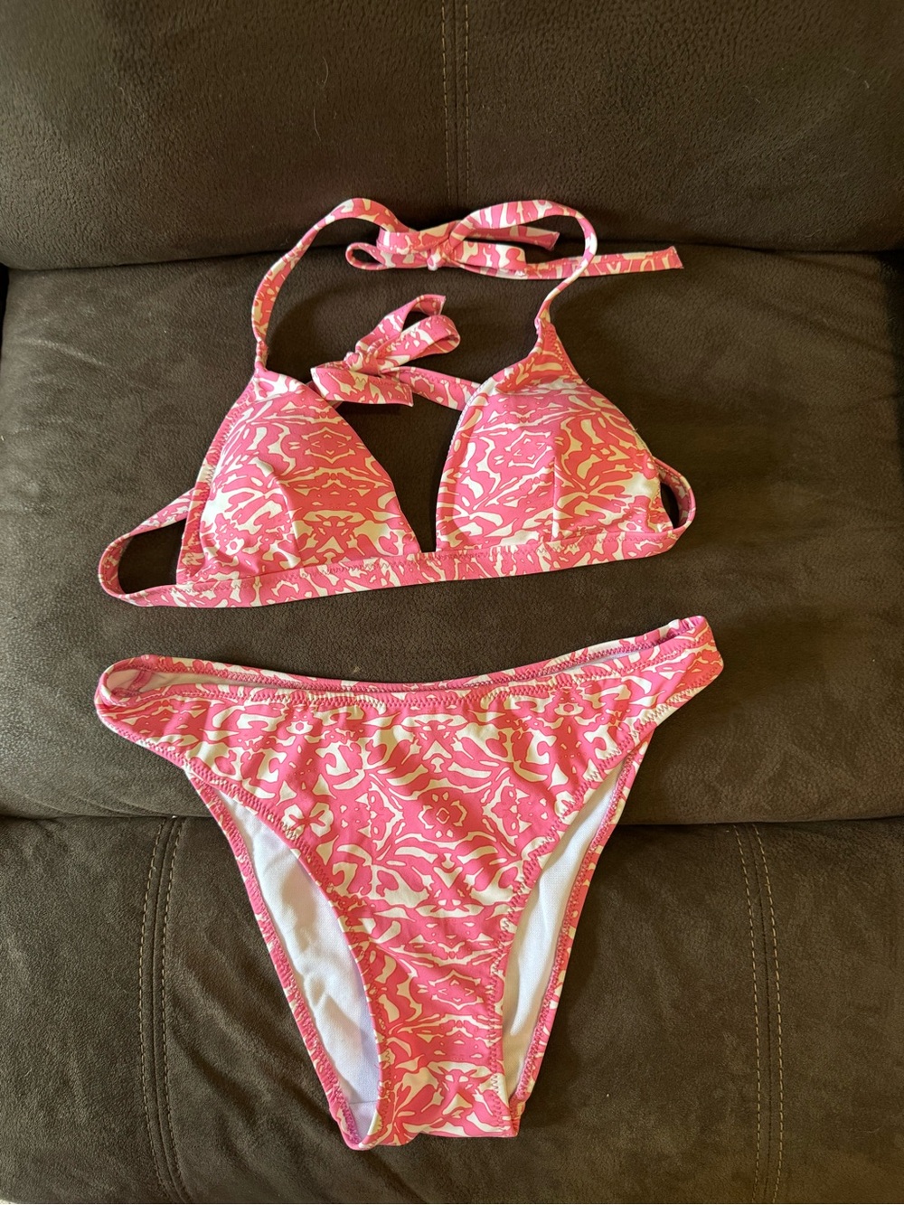 Pink bikini